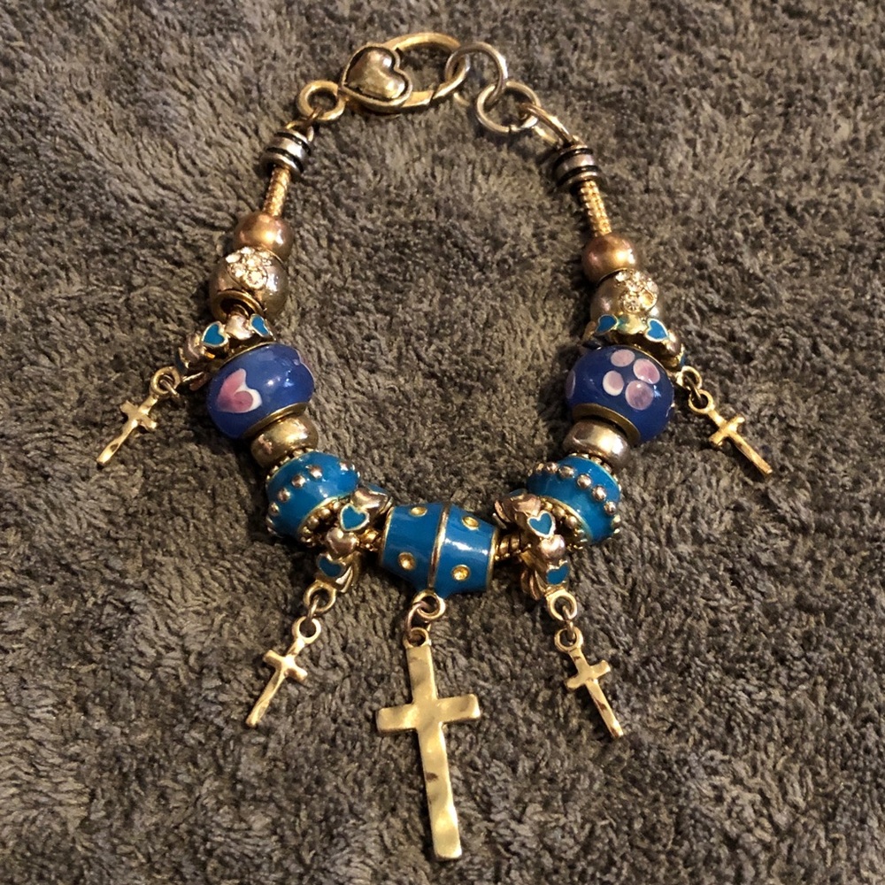Glass Bead Bracelet